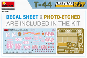 MiniArt 35356 T-44 INTERIOR KIT 1/35 – zdjęcie 2