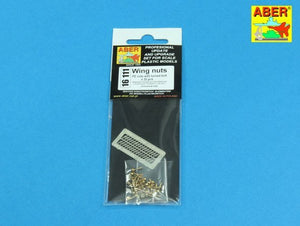 Aber 16111 Wing nuts PE nuts with turned bolt x 30 pcs. 1/16 – immagine 9