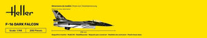 Heller 30411 F-16 Dark Falcon 1/48 – immagine 4