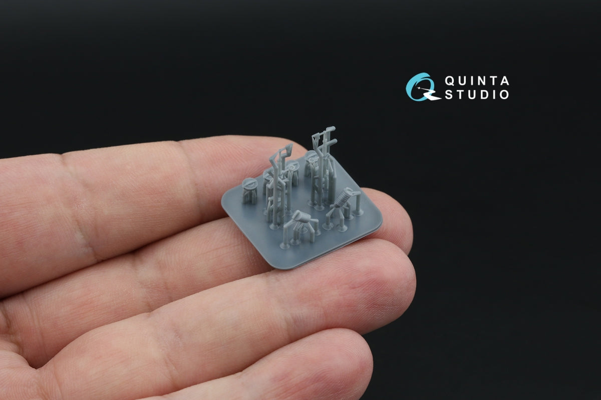 Quinta Studio QT72041 DA Machine Gun (Soviet, WWII), 2 pcs (for all kits) 1/72