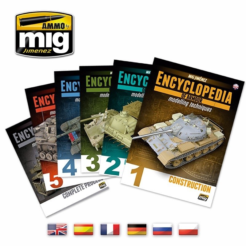 Ammo of Mig 6149 ENCYCLOPÉDIE COMPLÈTE DES TECHNIQUES DE MODÉLISATION DE BLINDÉS (Anglais)
