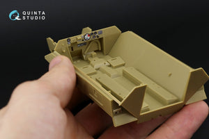 Quinta Studio QD35050 SD.KFZ.251 Family 3D-Printed &amp;amp; coloured Interior on decal paper ( Tamiya ) 1/35 – Bild 4