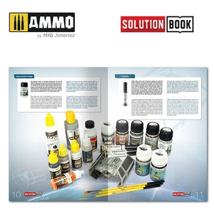 AMMO of Mig Jimenez 6520 SOLUTION BOOK. HOW TO PAINT IMPERIAL GALACTIC FIGHTERS (Multilingual) – immagine 2