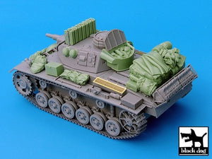 Black Dog T35030 Pz.Kpfw.III Ausf.N accessories set 1/35 – zdjęcie 4