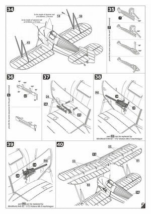 Armory Models 48001 Fairey Flycatcher British interwar FAA Fighter, early version, w/ Jaguar-III engine 1/48 – immagine 22