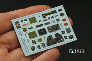 Quinta Studio QD32220 P-40N late 3D-Printed coloured Interior on decal paper (Hasegawa/Eduard) 1/32 – immagine 4
