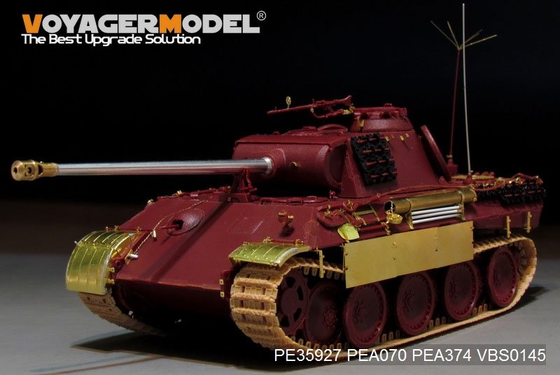 Voyager Model PE35927 WWII German Panther A Late Version For MENG TS-035 1/35 – immagine 14