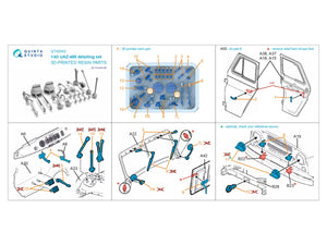 Quinta Studio QT43002 UAZ-469 detailing set (Zvezda) 1/43 – Bild 11