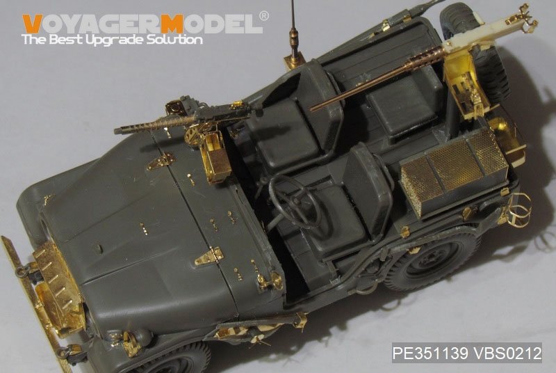 Voyager Model PE351139 IDF 1/4 TON 4X4 M38A1/CJ-6 SIYUR upgrade set（For AF35S94 AF35S99） 1/35 – Bild 2