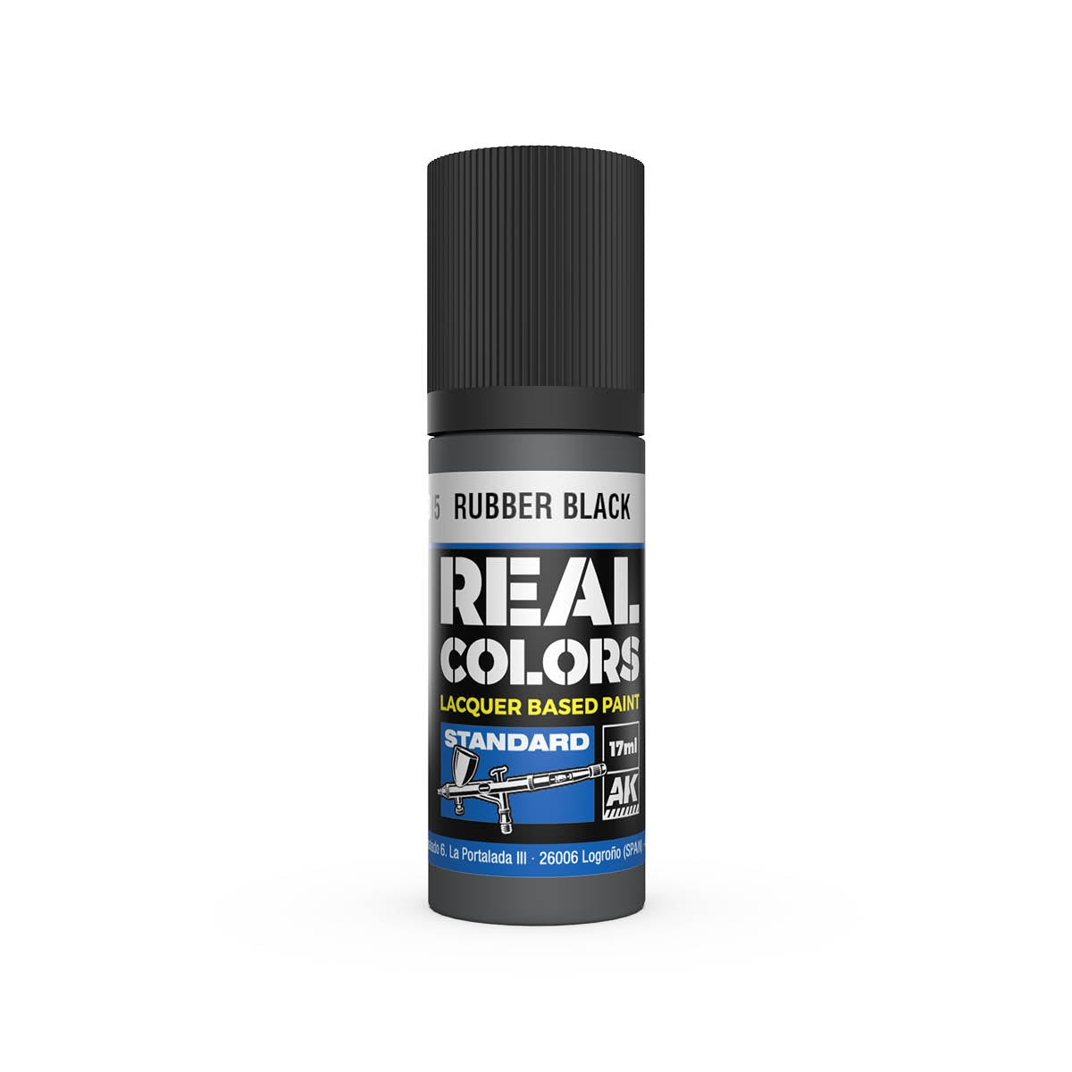 AK Interactive RC805 Rubber Black 17 ml – Bild 2