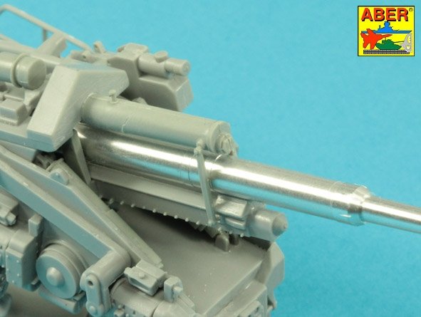 Aber 72L-73 Lufa 128mm do niemieckiego działa przeciw lotniczego Flak 40 1/72 – immagine 3