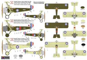Kovozavody Prostejov KPM0338 Triplan Sopwith « RNAS » 1/72 – image 2