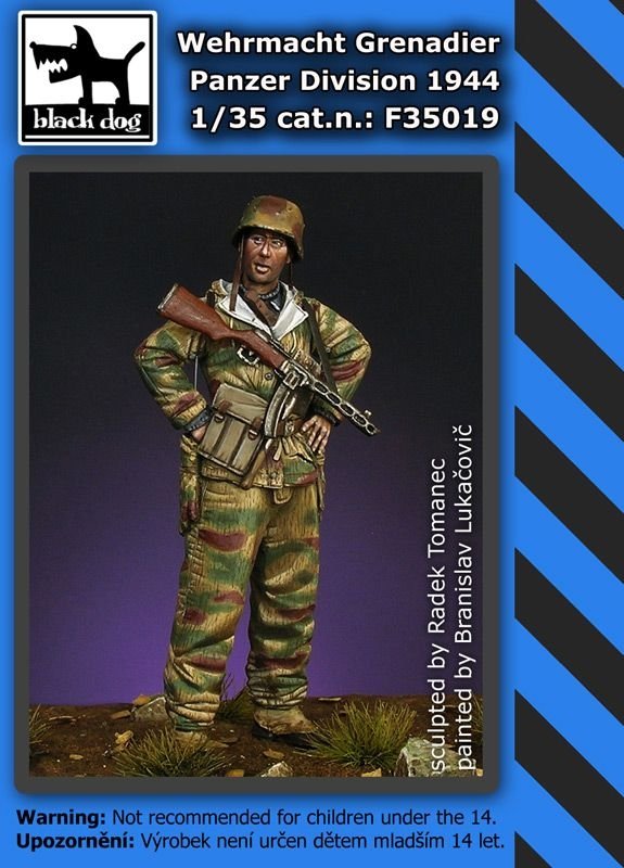 Black Dog F35019 Wehrmacht grenadier 1944 1/35