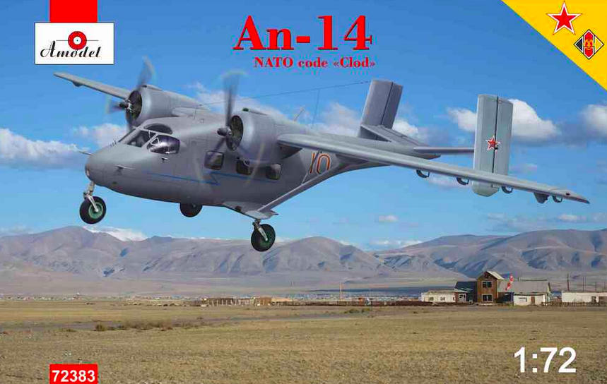 Modèle A 72383 An-14 Code OTAN CLOD 1/72
