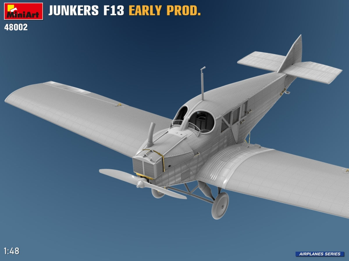 MiniArt 48002 JUNKERS F13. EARLY PROD 1/48 – immagine 11