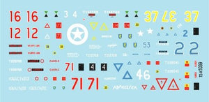 Star Decals 72-A1039 British Sherman Firefly. 75th D-Day Special. Mk Ic and Mk Vc Firefly 1/72 – immagine 3