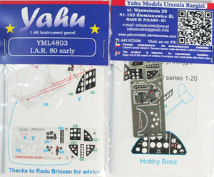 Yahu YML4803 IAR 80 première génération (Hobby Boss / LTD / Icarodesign) 1/48