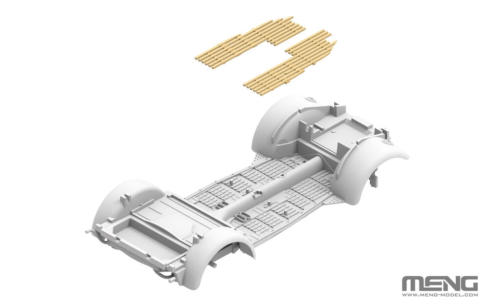 Meng Model VS-015 Type 82 German Pkw.K1 Kubelwagen (North Africa) 1/35 – immagine 9
