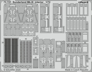 Intérieur du Sunderland Mk. III Eduard 73721, échelle 1/72, SPECIAL HOBBY – image 2