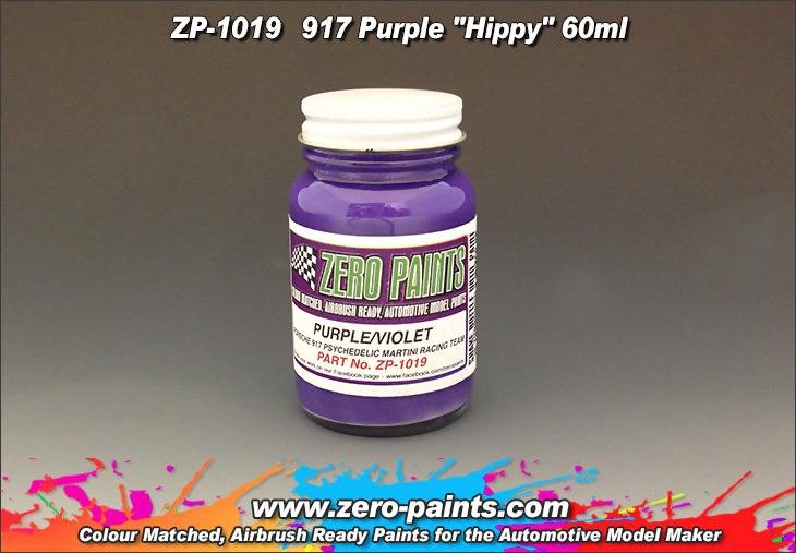 Peinture Zero Paints ZP-1019 Porsche 917 Purple Hippie (Psychedelic Martini Racing Team) 60 ml