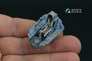 Quinta Studio QD48203 Su-27 3D-Printed &amp;amp; coloured Interior on decal paper ( Hobby Boss ) 1/48 – imagen 8