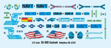 Hobby Boss 87231 SH-60B Seahawk 1/72 – Bild 3