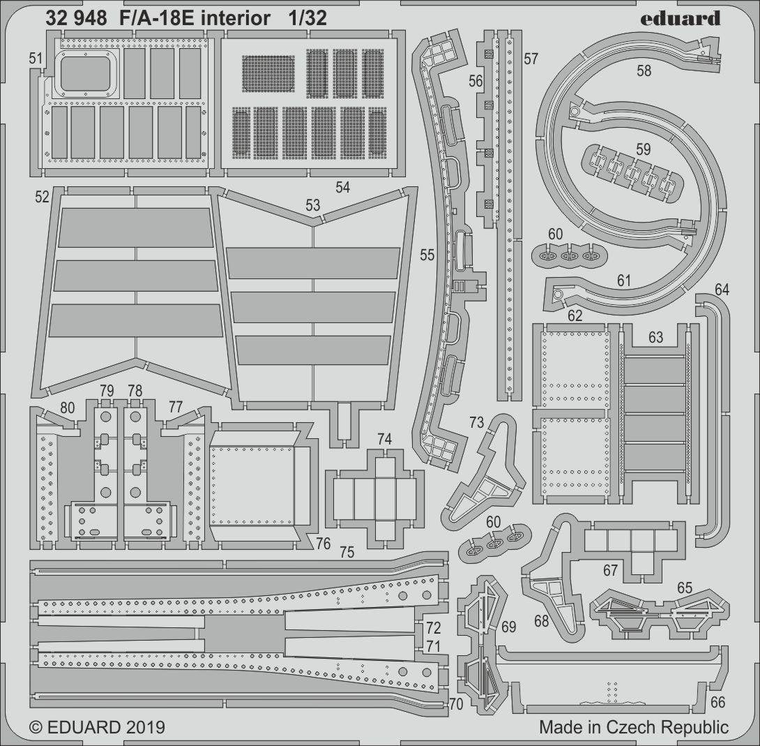 Eduard BIG33101 F/ A-18E REVELL 1/32 – zdjęcie 6
