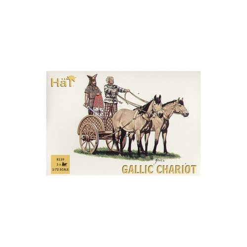 Hat 8139 Celtic chariot with warrior 1/72
