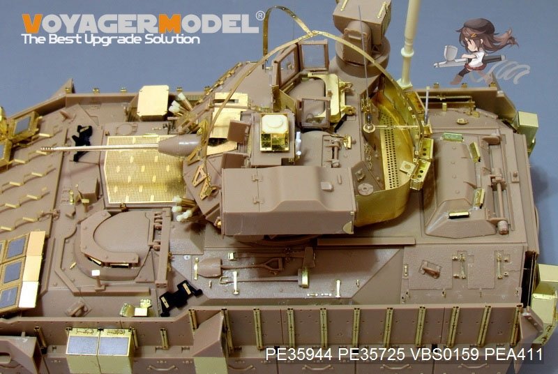 Voyager Model PE35944 Modern US Army M3A3 BRADLEY CFV Basic For KINETIC K61014/ OROCHI IM001 IM002 1/35 – immagine 15