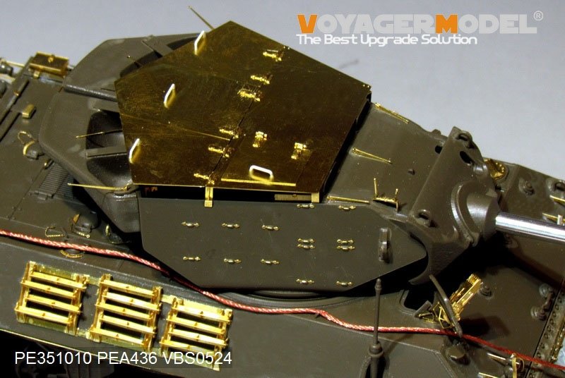 Voyager Model PEA436 WWII US M10 IIC Achilles Tank Destroyer Turret Amours (For TAMIYA 35366/AFV AF35039) 1/35 – zdjęcie 4