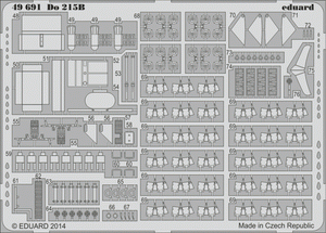 Eduard 49691 Do 215B S. A. ICM 1/48 – zdjęcie 2
