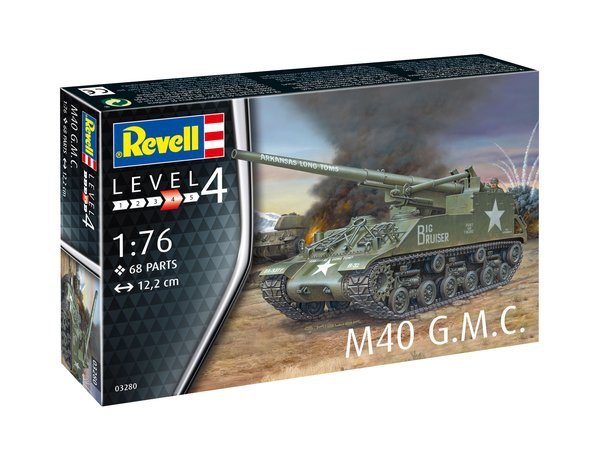 Revell 03280 M40 GMC 1/76