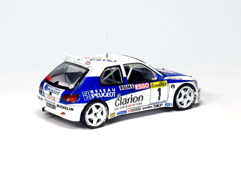 NuNu PN24009 Peugeot 306 MAXi &amp;#39;96 MONTE CARLO RALLY 1/24 – image 3
