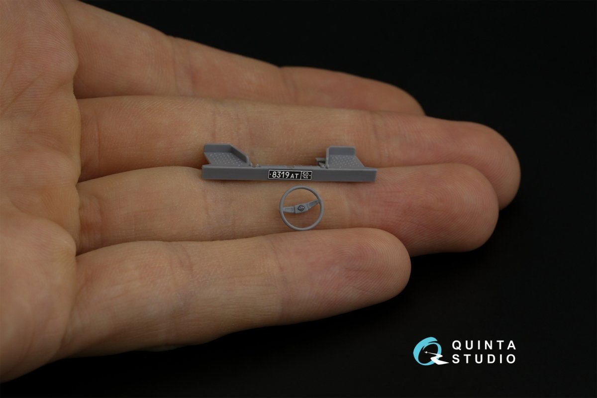 Quinta Studio QD72069 Ural-4320 3D-Printed &amp;amp; coloured Interior on decal paper (Zvezda) 1/72 – immagine 10