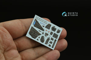 Quinta Studio QD+72185 Mi-24V NATO 3D-Printed &amp;amp; coloured Interior on decal paper (Hobby Boss/ARK Models) (with 3D-printed resin parts) 1/72 – Bild 3