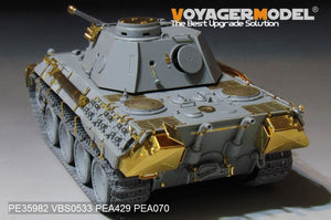 Voyager Model PE35982 WWII German Panther D Tank Early version Basic For TAKOM 2103 1/35 – immagine 9