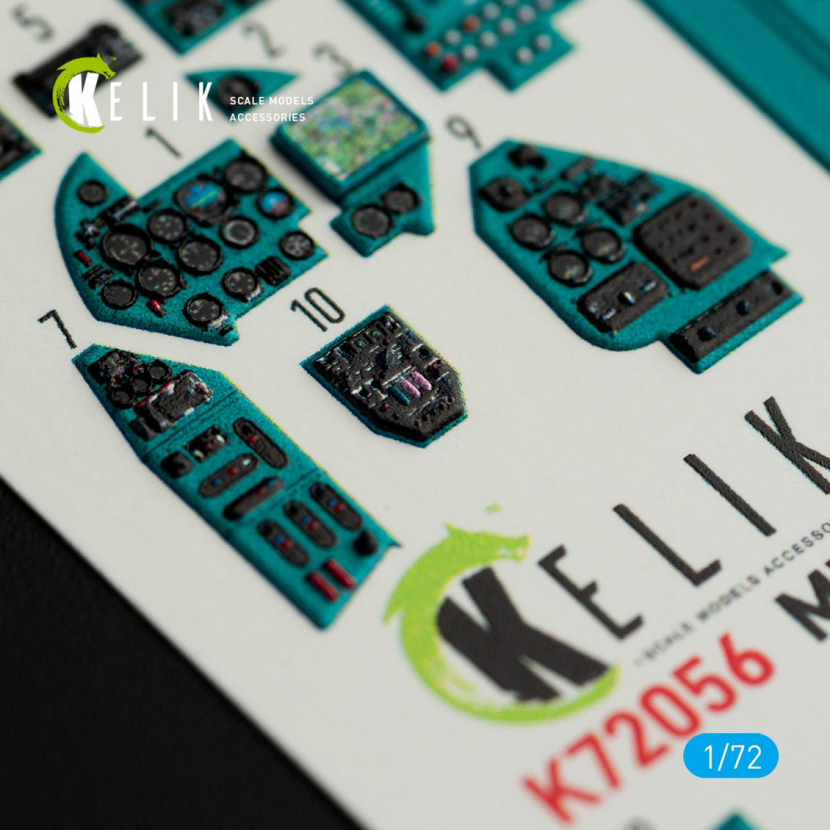 KELIK K72056 MI-24V INTERIOR 3D DECALS FOR HOBBYBOSS KIT 1/72 – imagen 2