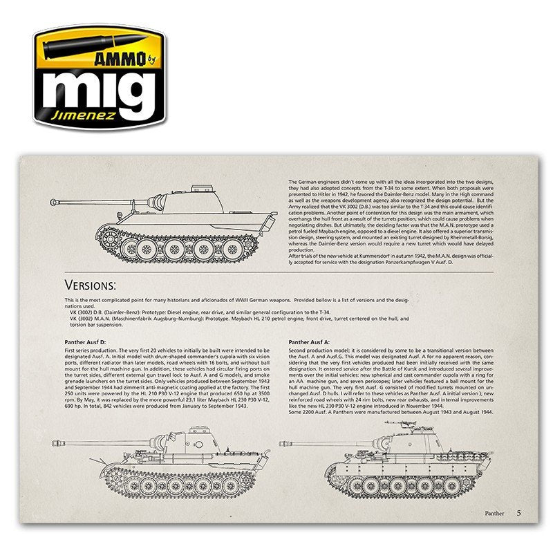 AMMO of Mig Jimenez 6092 PANTHER - VISUAL MODELERS GUIDE (English) – Bild 8