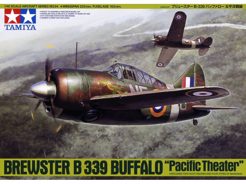 Tamiya 61094 Brewster B-339 Buffalo Pacific Theater 1/48 – image 2