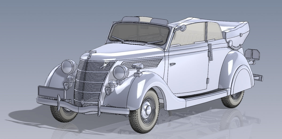 Roden 820 Ford V8-G81 Cabriolet 1/35 – imagen 2
