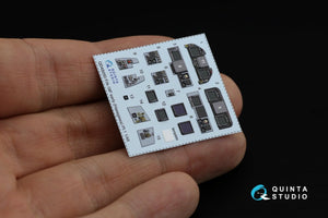 Quinta Studio QD48050 F/A-18F early 3D-Printed &amp;amp; coloured Interior on decal paper (Hasegawa) 1/48 – Bild 4
