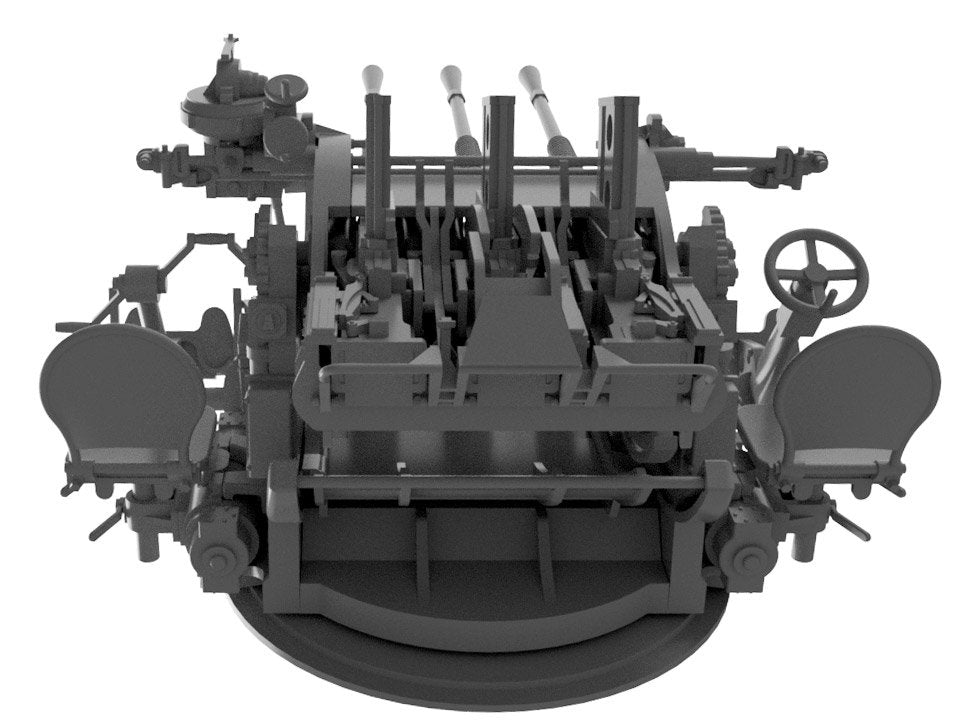 Pit-Road G47 IJN Type 96 25mm Triple AA Gun 1/35 – immagine 8