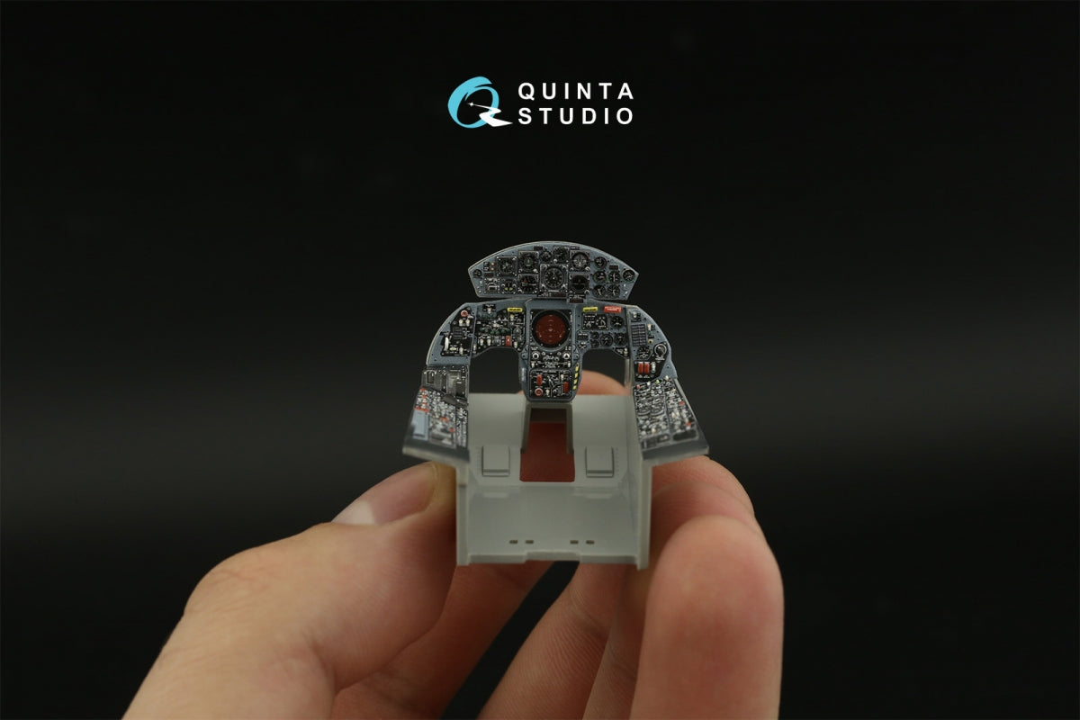 Quinta Studio QDS-32180 F-104S 3D-Printed coloured Interior on decal paper (Italeri) (small version) 1/32 – immagine 7