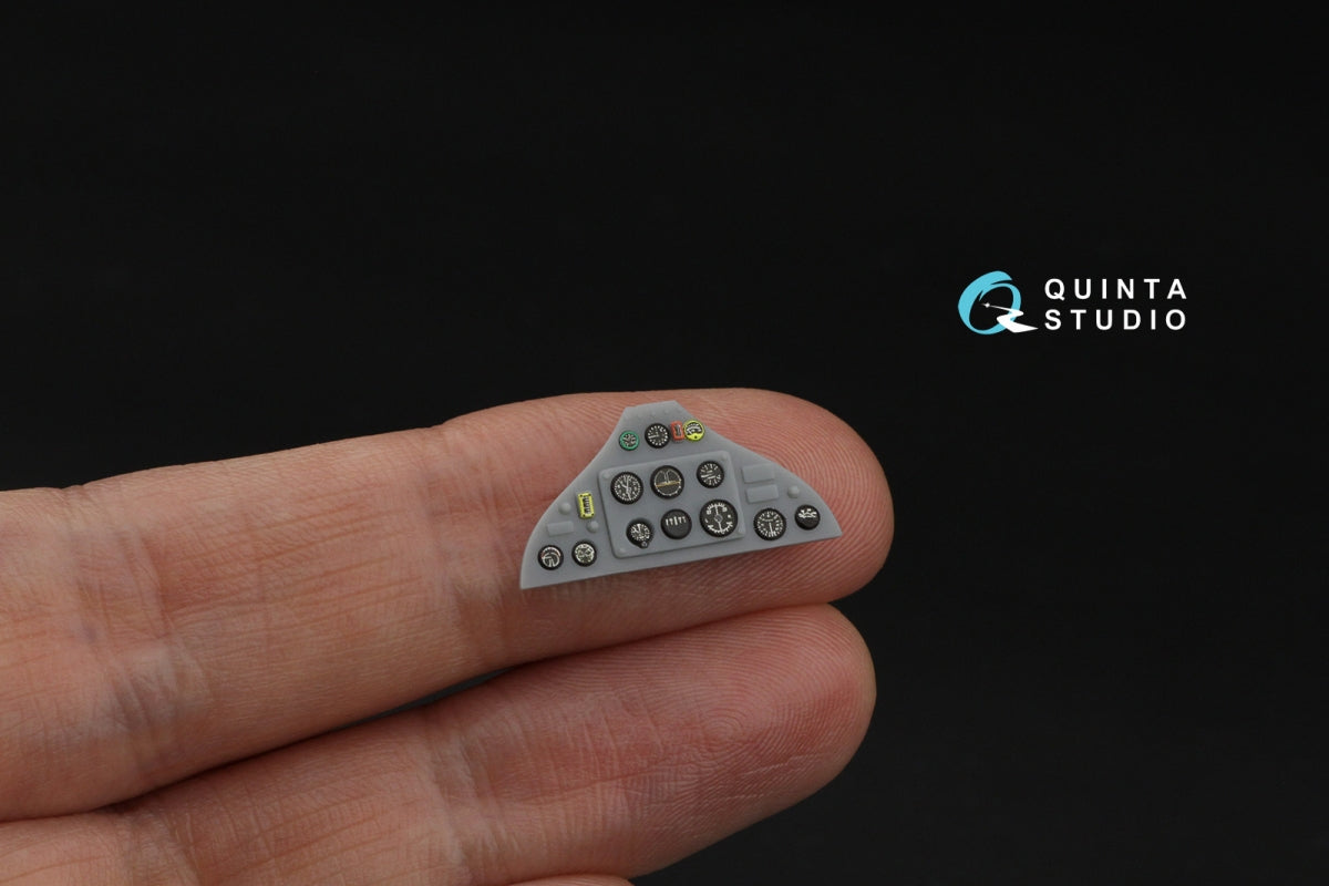 Quinta Studio QD48566 British WWII Cockpit instrument gauges 3D-Printed &amp;amp; coloured Interior on decal paper (All Kits) 1/48 – immagine 6