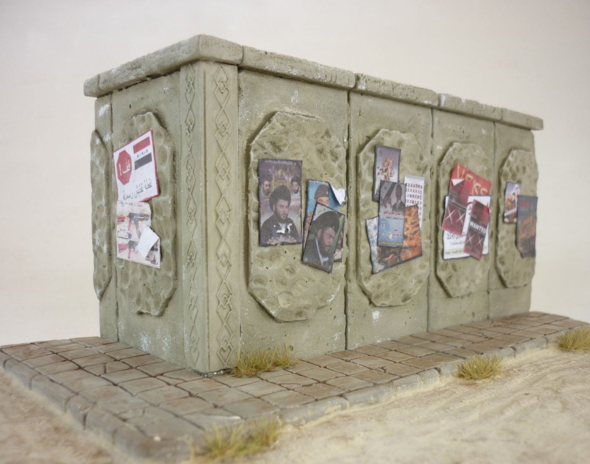 RT-Diorama 35270 Diorama-Base: &amp;quot;The corner&amp;quot; (Iraq) 1/35 – immagine 6