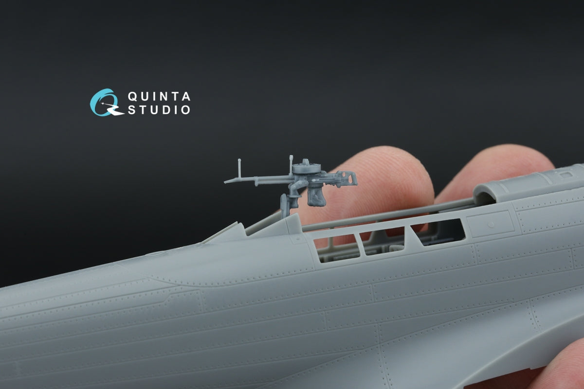 Quinta Studio QD+48574 Fairey Battle Mk.I 3D-Printed &amp;amp; coloured Interior on decal paper (Trumpeter) (with 3D-printed resin parts) 1/48 – immagine 9
