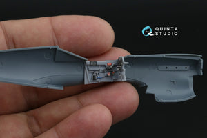 Intérieur imprimé en 3D et coloré sur papier décalcomanie Quinta Studio QD72216 P-40N Warhawk (Special Hobby) 1/72  – image 9