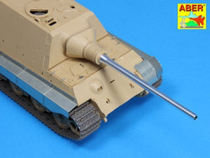 Canon de pistolet Aber 35L-084 128mm PaK 44 L/55 pour Sd.Kfz.186 Jagdtiger (1/35) – image 5