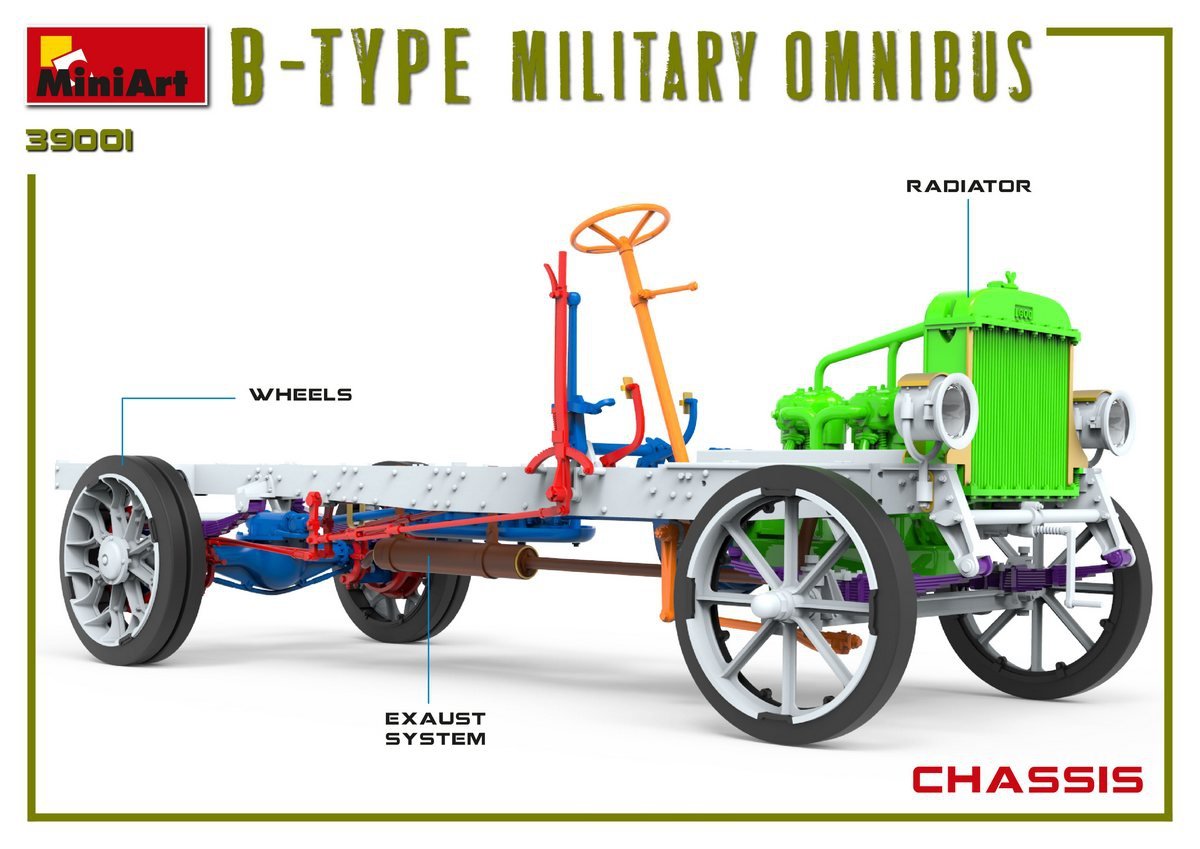 MiniArt 39001 B-TYPE MILITARY OMNIBUS 1/35 – image 7