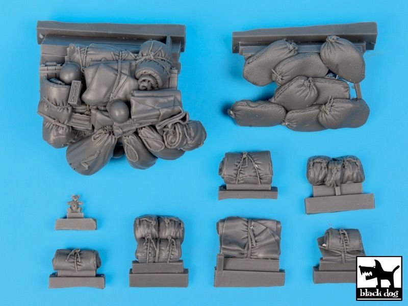 Black Dog T35056 M5A1 accessories set 1/35 – imagen 6